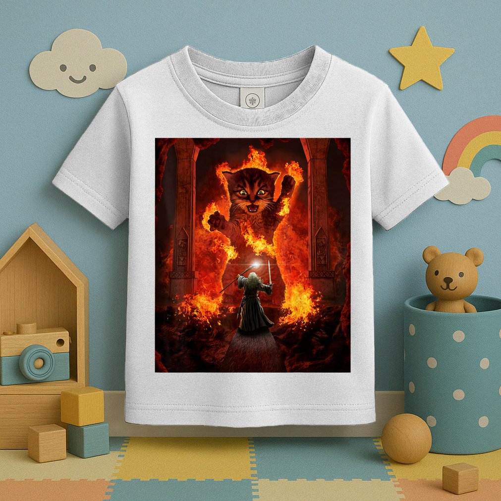 Balrog Cat Toddler T-Shirt