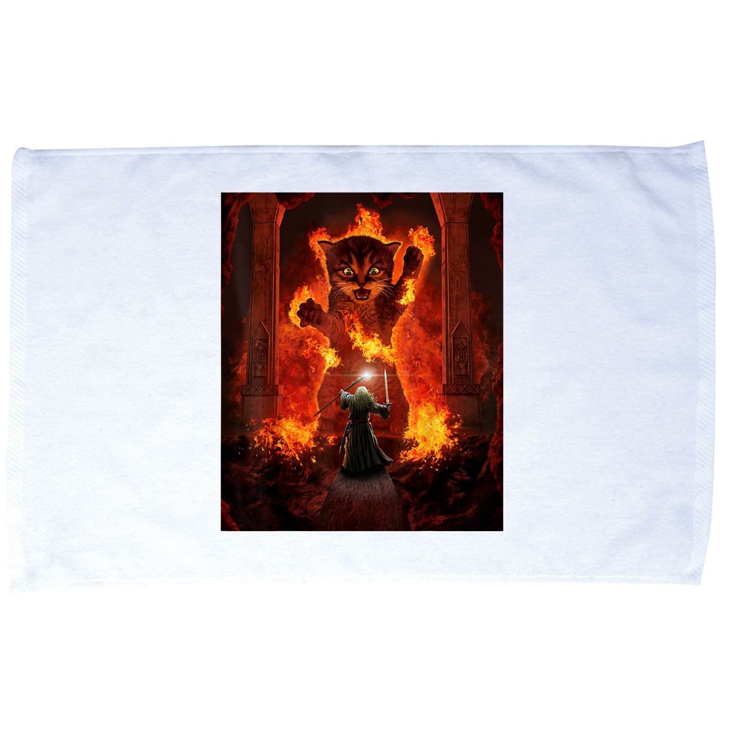 Balrog Cat Microfiber Hand Towel