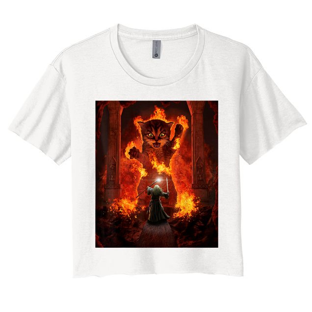 Balrog Cat Crop Top