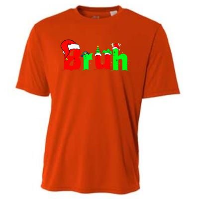 Bruh Christmas Cooling Performance Crew T-Shirt