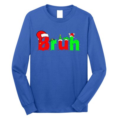 Bruh Christmas Long Sleeve Shirt