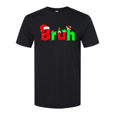 Bruh Christmas Softstyle CVC T-Shirt