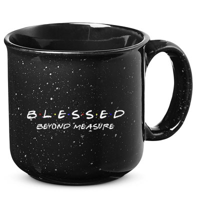 Blessed Christian Beyond Measure Faith Jesus Christ 15oz Campfire Ceramic Mug