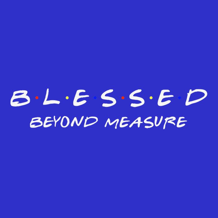 Blessed Christian Beyond Measure Faith Jesus Christ Button