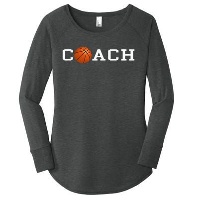 Basketball Coach Women's Perfect Tri Tunic Long Sleeve Shirt