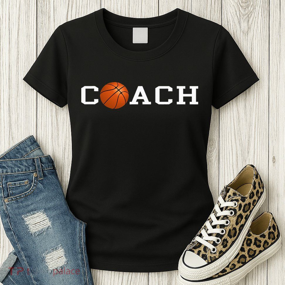 Basketball Coach Womens T-Shirt