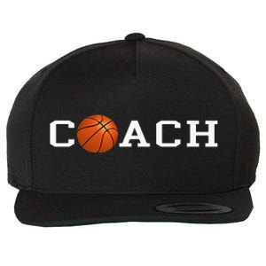 Basketball Coach Wool Snapback Cap