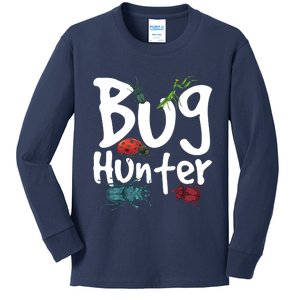 Bug Catcher Bug Hunter Insect Beetle Bug Kids Long Sleeve Shirt