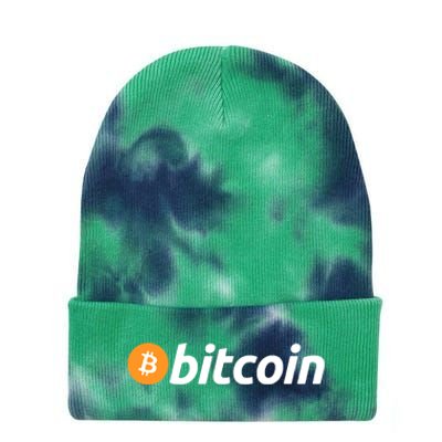 Bitcoin Crypto Tie Dye 12in Knit Beanie