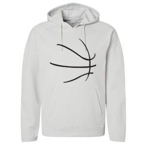 Basketball Costume Bball Player Baller Basketball Team Performance Fleece Hoodie