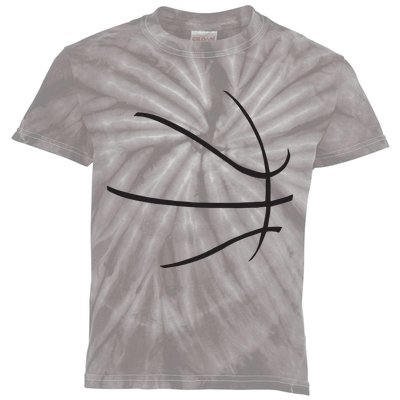 Basketball Costume Bball Player Baller Basketball Team Kids Tie-Dye T-Shirt