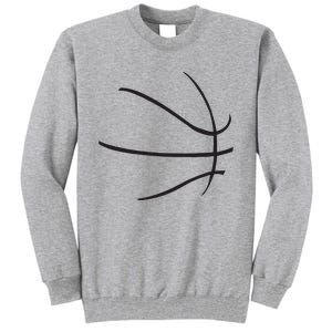 Basketball Costume Bball Player Baller Basketball Team Tall Sweatshirt