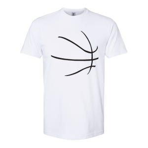 Basketball Costume Bball Player Baller Basketball Team Softstyle CVC T-Shirt