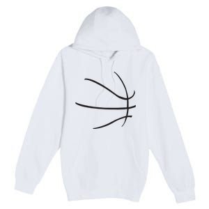 Basketball Costume Bball Player Baller Basketball Team Premium Pullover Hoodie