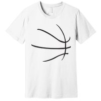 Basketball Costume Bball Player Baller Basketball Team Premium T-Shirt