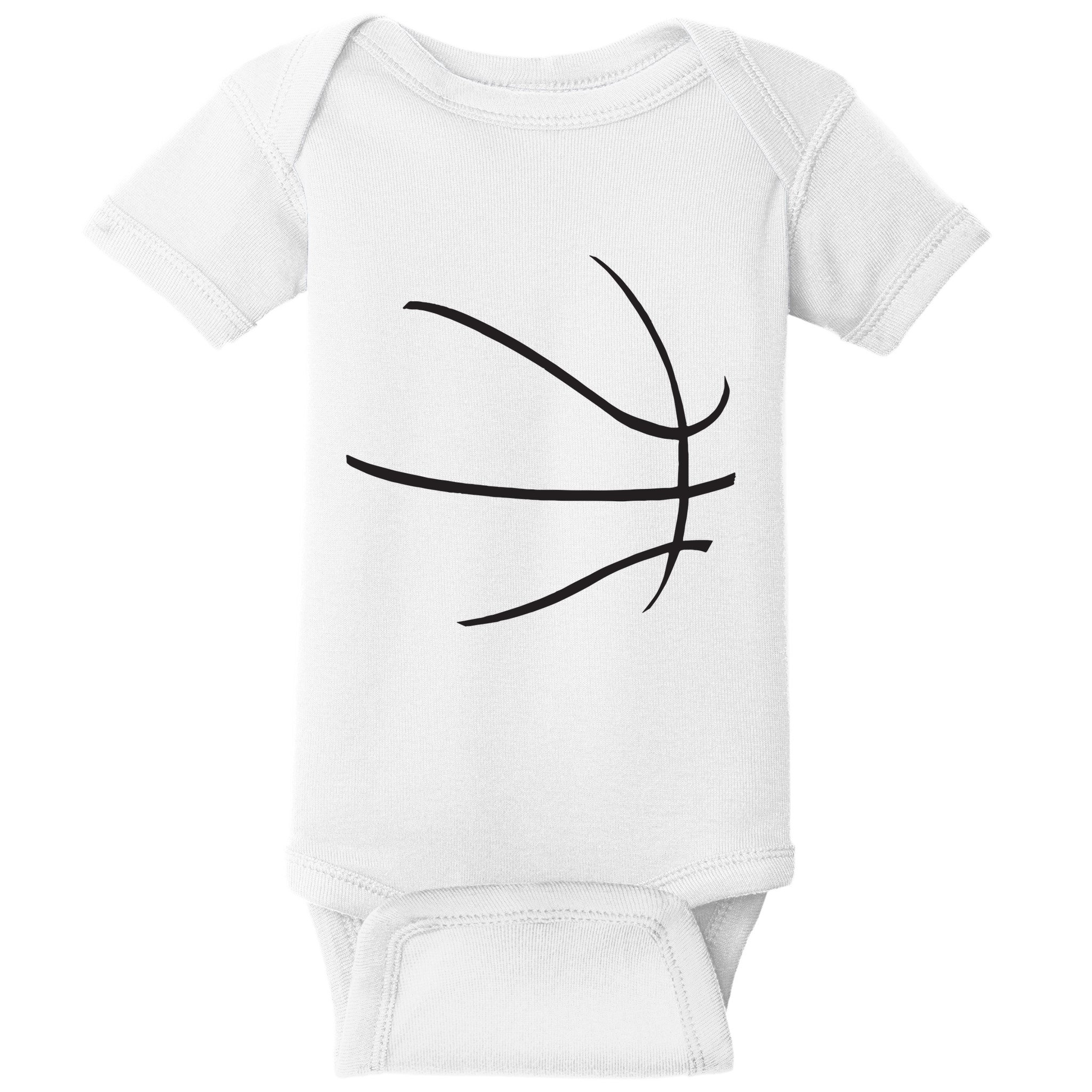 Basketball Costume Bball Player Baller Basketball Team Baby Bodysuit