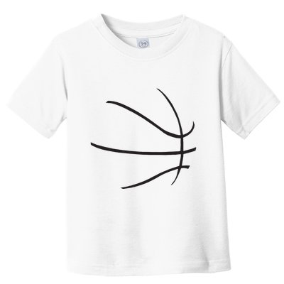 Basketball Costume Bball Player Baller Basketball Team Toddler T-Shirt