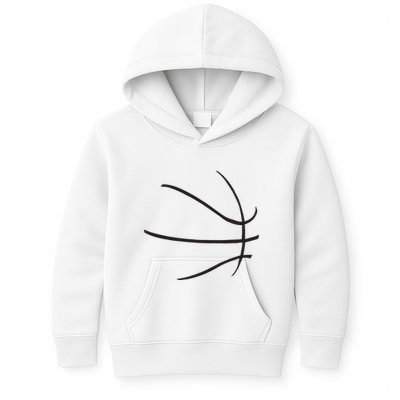 Basketball Costume Bball Player Baller Basketball Team Kids Hoodie