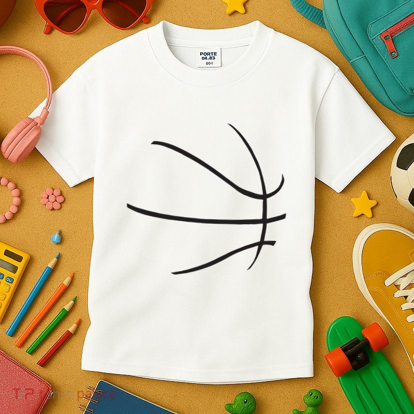 Basketball Costume Bball Player Baller Basketball Team Kids T-Shirt