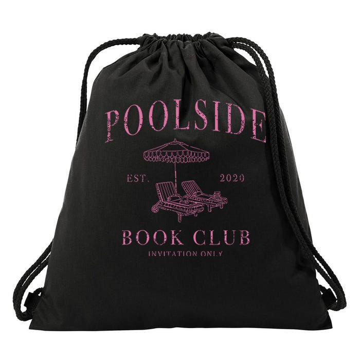 Book Club Drawstring Bag