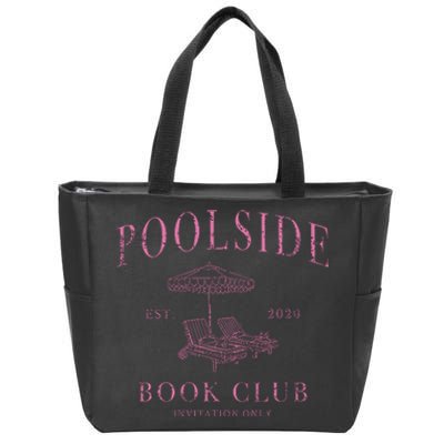 Book Club Zip Tote Bag