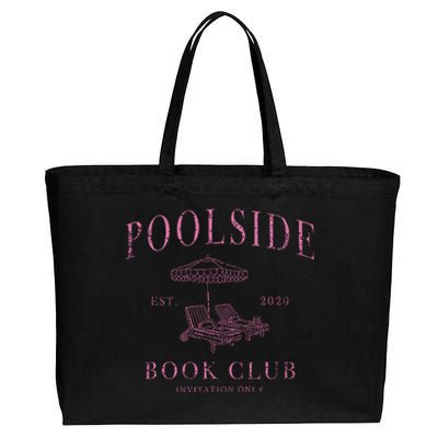 Book Club Cotton Canvas Jumbo Tote