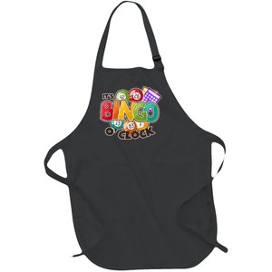 Bingo Caller Full-Length Apron With Pockets