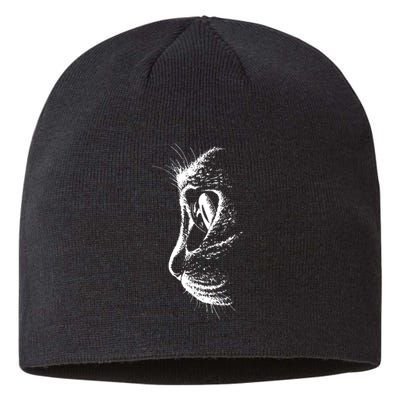 Black Cat Sustainable Beanie