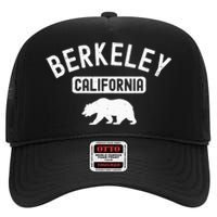 Berkeley California Bear Bay Area Oakland Alameda County 510 High Crown Mesh Back Trucker Hat