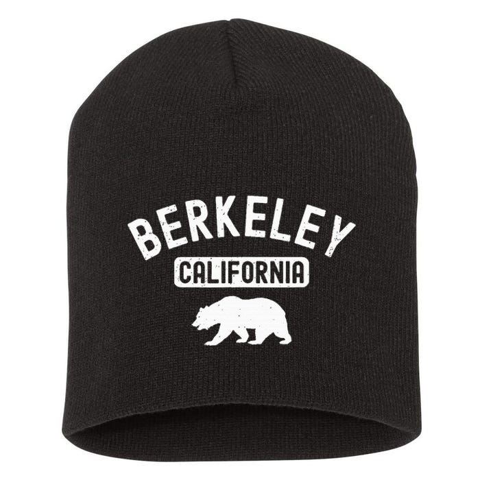 Berkeley California Bear Bay Area Oakland Alameda County 510 Short Acrylic Beanie