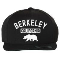 Berkeley California Bear Bay Area Oakland Alameda County 510 Wool Snapback Cap