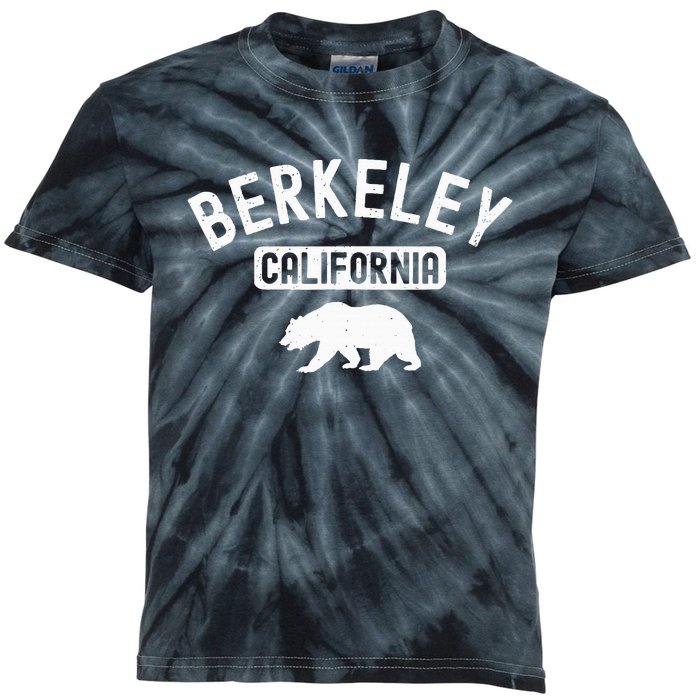 Berkeley California Bear Bay Area Oakland Alameda County 510 Kids Tie-Dye T-Shirt