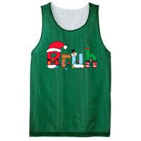 Bruh Christmas Mesh Reversible Basketball Jersey Tank