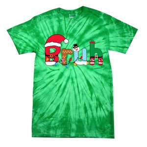 Bruh Christmas Tie-Dye T-Shirt