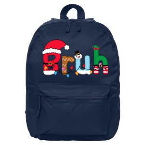 Bruh Christmas 16 in Basic Backpack