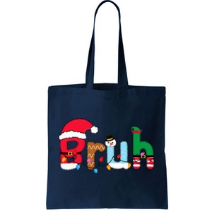 Bruh Christmas Tote Bag