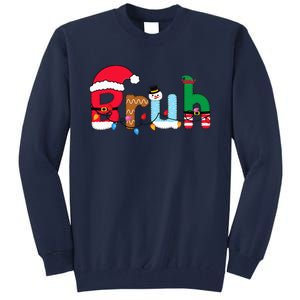 Bruh Christmas Tall Sweatshirt