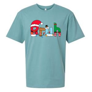 Bruh Christmas Sueded Cloud Jersey T-Shirt