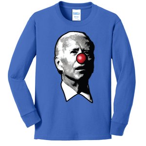 Biden Clown Kids Long Sleeve Shirt