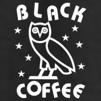 Black Coffee 7 Panel Mesh Trucker Snapback Hat