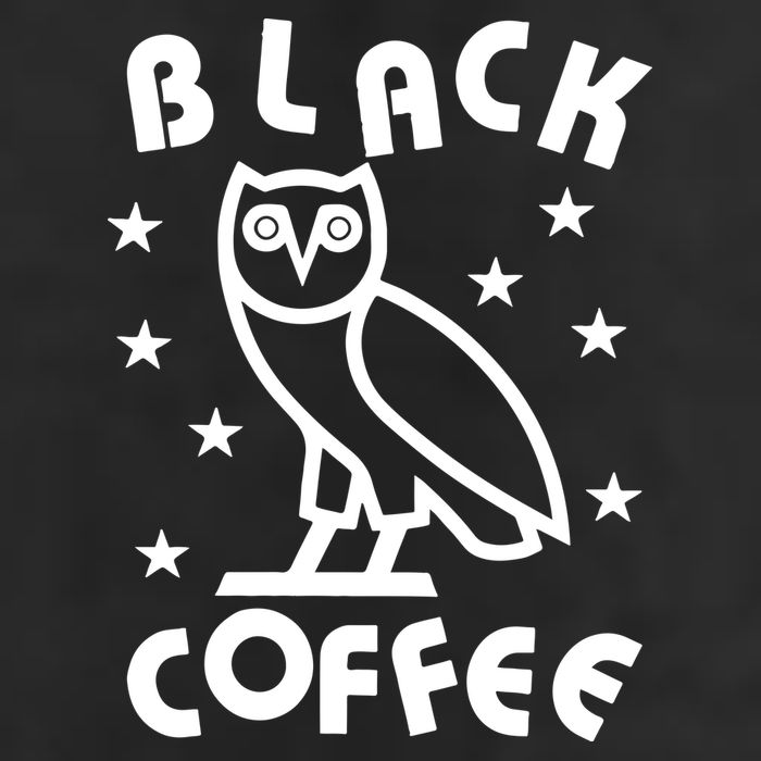 Black Coffee 7 Panel Mesh Trucker Snapback Hat