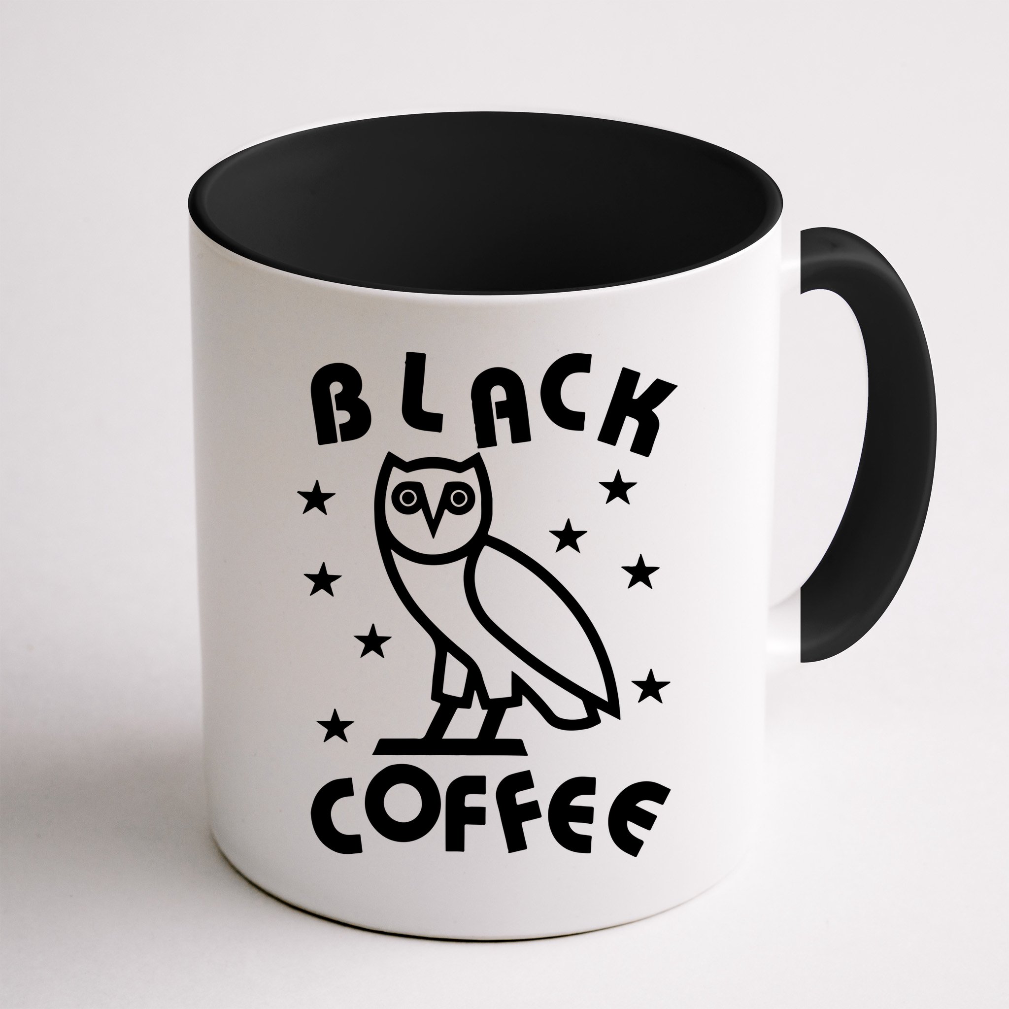 Black Coffee Mug