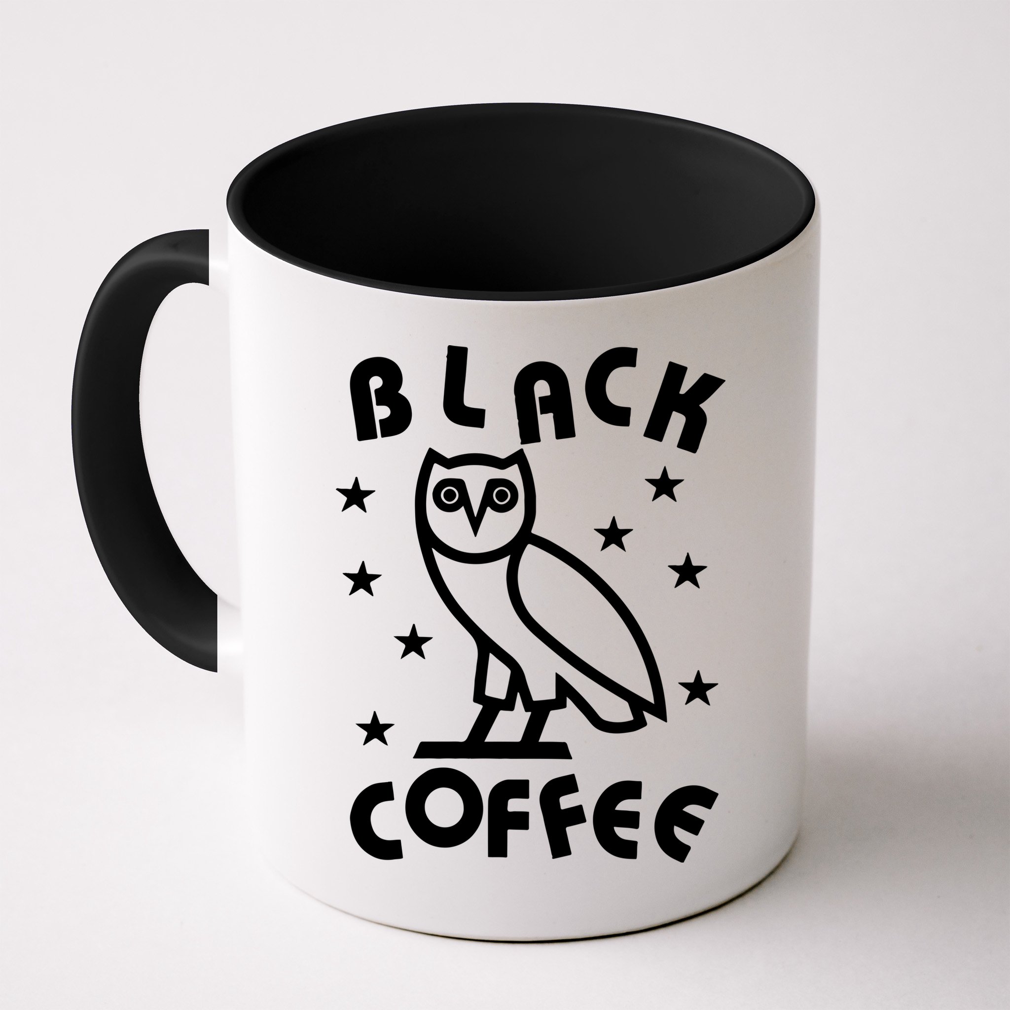 Black Coffee Mug