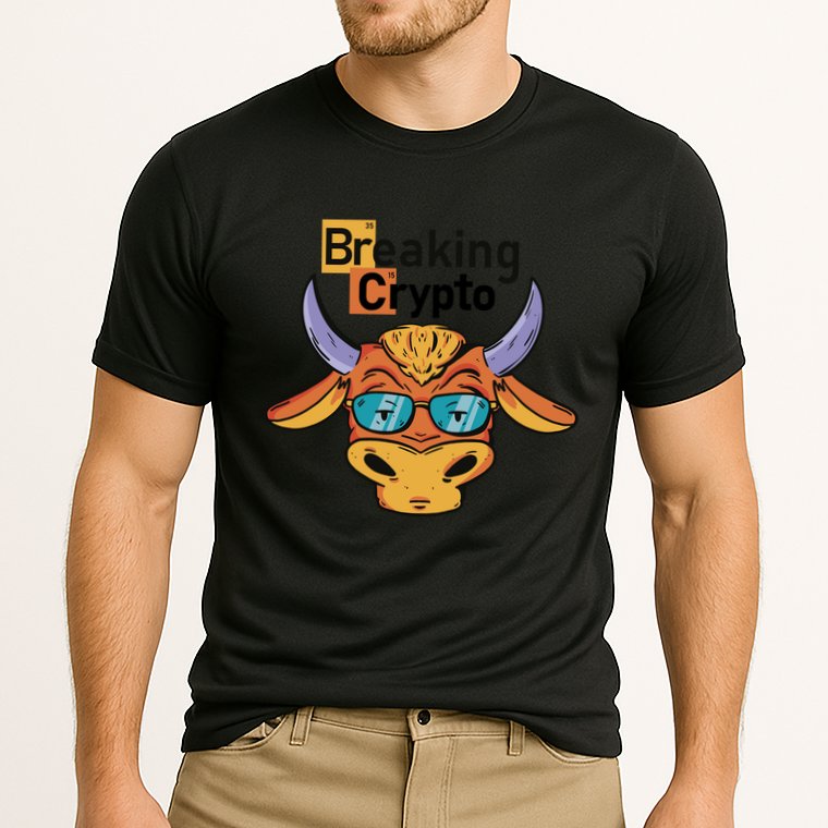 Breaking Crypto Bull Performance Shirt
