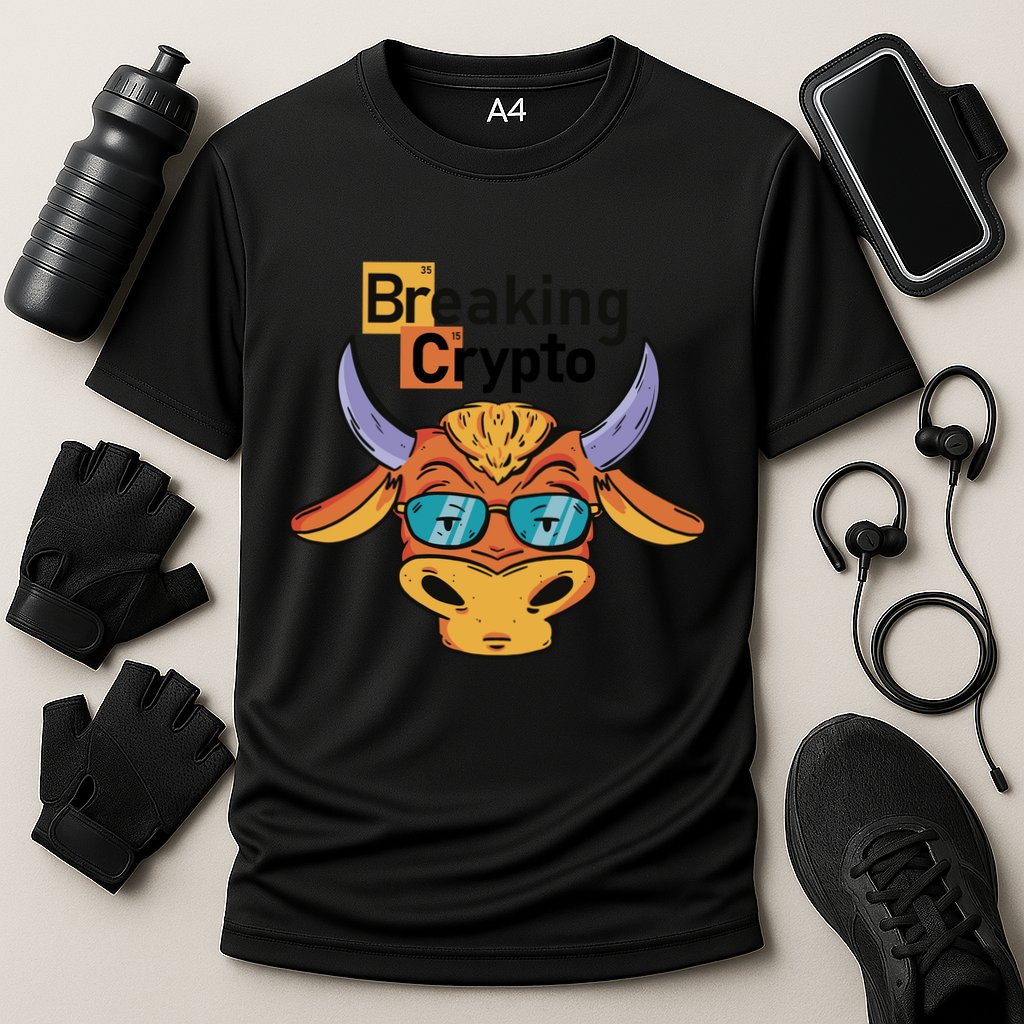 Breaking Crypto Bull Performance Shirt