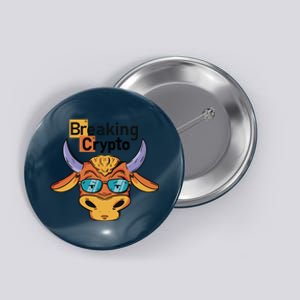 Breaking Crypto Bull Button