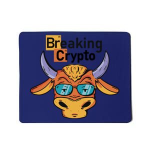 Breaking Crypto Bull Mousepad