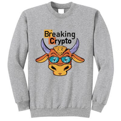 Breaking Crypto Bull Sweatshirt
