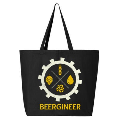 Beergineer Craft Beer Brewer Engineer Homebrew Ipa Gift Funny Gift 25L Jumbo Tote