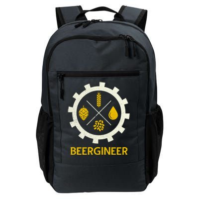 Beergineer Craft Beer Brewer Engineer Homebrew Ipa Gift Funny Gift Daily Commute Backpack